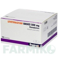 ЛЕВЕТИРАЦЕТАМ (LEVETIRACETAM) 500 мг таблетки 200 шт - Леветирацетам BASICS