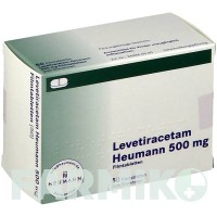 ЛЕВЕТИРАЦЕТАМ (LEVETIRACETAM) 500 мг таблетки 50 шт - Леветирацетам HEUMANN PHARMA