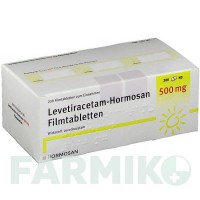ЛЕВЕТИРАЦЕТАМ (LEVETIRACETAM) 500 мг таблетки 200 шт - Леветирацетам HORMOSAN PHARMA