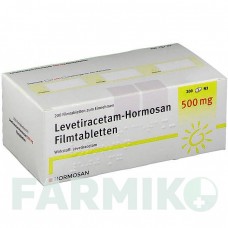 ЛЕВЕТИРАЦЕТАМ (LEVETIRACETAM) 500 мг таблетки 200 шт - Леветирацетам HORMOSAN PHARMA