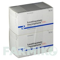 ЛЕВЕТИРАЦЕТАМ (LEVETIRACETAM) 500 мг таблетки 200 шт - Леветирацетам NEURAXPHARM