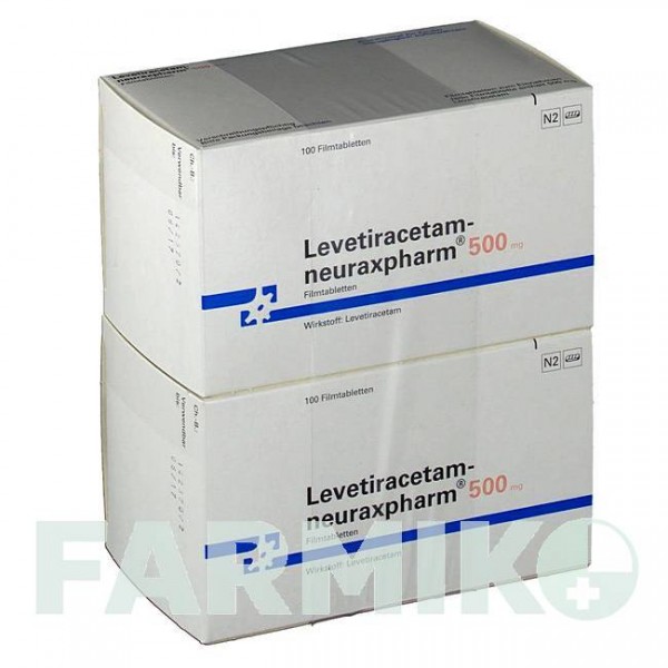 ЛЕВЕТИРАЦЕТАМ (LEVETIRACETAM) 500 мг таблетки 200 шт - Леветирацетам NEURAXPHARM