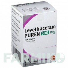 ЛЕВЕТИРАЦЕТАМ (LEVETIRACETAM) 500 мг таблетки 200 шт - Леветирацетам PUREN PHARMA
