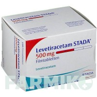 ЛЕВЕТИРАЦЕТАМ (LEVETIRACETAM) 500 мг таблетки 100 шт - Леветирацетам STADAPHARM