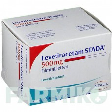 ЛЕВЕТИРАЦЕТАМ (LEVETIRACETAM) 500 мг таблетки 100 шт - Леветирацетам STADAPHARM