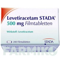 ЛЕВЕТИРАЦЕТАМ (LEVETIRACETAM) 500 мг таблетки 200 шт - Леветирацетам STADAPHARM
