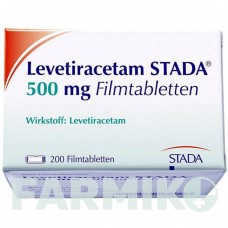 ЛЕВЕТИРАЦЕТАМ (LEVETIRACETAM) 500 мг таблетки 200 шт - Леветирацетам STADAPHARM