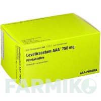 ЛЕВЕТИРАЦЕТАМ (LEVETIRACETAM) 750 мг таблетки 100 шт - Леветирацетам AAA - PHARMA