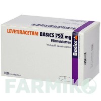ЛЕВЕТИРАЦЕТАМ (LEVETIRACETAM) 750 мг таблетки 100 шт - Леветирацетам BASICS