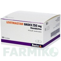 ЛЕВЕТИРАЦЕТАМ (LEVETIRACETAM) 750 мг таблетки 200 шт - Леветирацетам BASICS