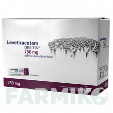 ЛЕВЕТИРАЦЕТАМ (LEVETIRACETAM) 750 мг гранулы 50 шт - Леветирацетам DESITIN