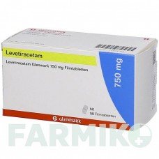 ЛЕВЕТИРАЦЕТАМ (LEVETIRACETAM) 750 мг таблетки 50 шт - Леветирацетам GLENMARK