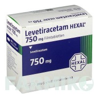 ЛЕВЕТИРАЦЕТАМ (LEVETIRACETAM) 750 мг таблетки 200 шт - Леветирацетам HEXAL