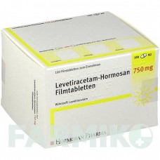 ЛЕВЕТИРАЦЕТАМ (LEVETIRACETAM) 750 мг таблетки 100 шт - Леветирацетам HORMOSAN PHARMA
