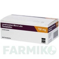ЛЕВЕТИРАЦЕТАМ (LEVETIRACETAM) 750 мг таблетки 100 шт - Леветирацетам MICRO LABS