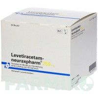 ЛЕВЕТИРАЦЕТАМ (LEVETIRACETAM) 750 мг гранули 50 шт - Леветирацетам NEURAXPHARM