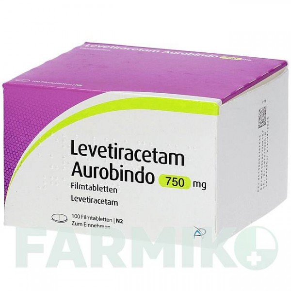 ЛЕВЕТИРАЦЕТАМ (LEVETIRACETAM) 750 мг таблетки 100 шт - Леветирацетам PUREN PHARMA