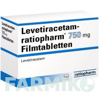 ЛЕВЕТИРАЦЕТАМ (LEVETIRACETAM) 750 мг таблетки 100 шт - Леветирацетам RATIOPHARM