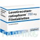 ЛЕВЕТИРАЦЕТАМ (LEVETIRACETAM) 750 мг таблетки 200 шт - Леветирацетам RATIOPHARM