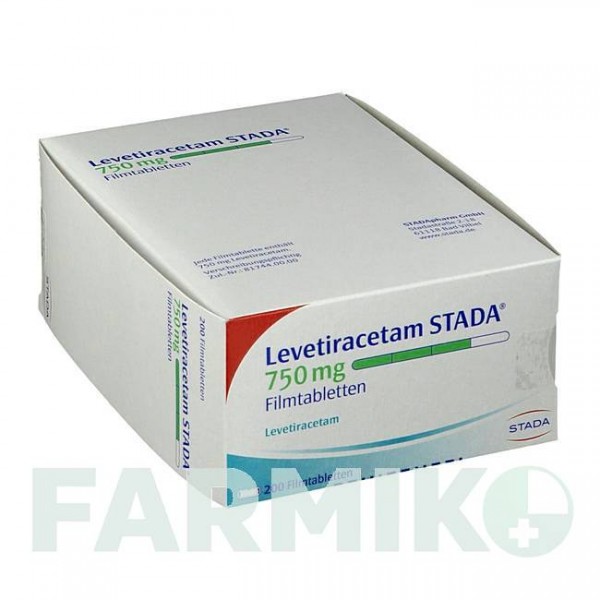 ЛЕВЕТИРАЦЕТАМ (LEVETIRACETAM) 750 мг таблетки 50 шт - Леветирацетам STADAPHARM