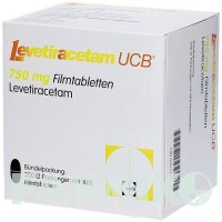 ЛЕВЕТИРАЦЕТАМ (LEVETIRACETAM) 750 мг таблетки 50 шт - Леветирацетам UCB PHARMA