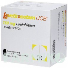 ЛЕВЕТИРАЦЕТАМ (LEVETIRACETAM) 750 мг таблетки 50 шт - Леветирацетам UCB PHARMA