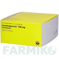 ЛЕВЕТИРАГАММА (LEVETIRAGAMMA) 750 мг таблетки 100 шт - Леветирацетам AAA - PHARMA