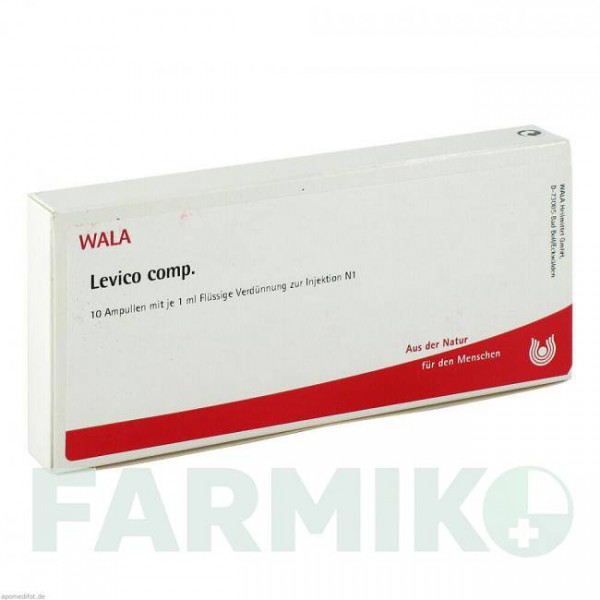 ЛЕВИКО КОМП (LEVICO COMP) ампулы 10x1 мл - Гомеопатия WALA HEILMITTEL