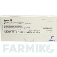 ЛЕВИКО (LEVICO) D 3 ампулы 8x1 мл - Гомеопатия WELEDA