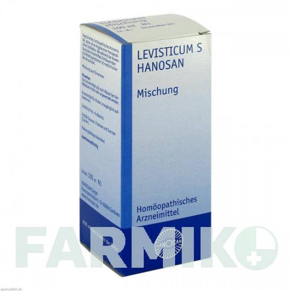 ЛЕВІСТИКУМ (LEVISTICUM) краплі 100 мл - Гомеопатія HANOSAN