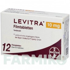 ЛЕВИТРА (LEVITRA) 10 мг таблетки 12 шт - Варденафил KOHLPHARMA