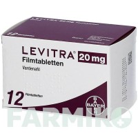 ЛЕВИТРА (LEVITRA) 20 мг таблетки 8 шт - Варденафил ABACUS MEDICINE