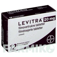 ЛЕВИТРА (LEVITRA) 20 мг таблетки 12 шт - Варденафил CC PHARMA