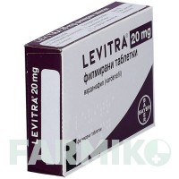 ЛЕВІТРА (LEVITRA) 20 мг таблетки 12 шт - Варденафіл EMRA-MED