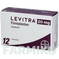 ЛЕВІТРА (LEVITRA) 20 мг таблетки 12 шт - Варденафіл JENAPHARM
