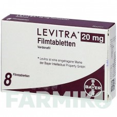 ЛЕВИТРА (LEVITRA) 20 мг таблетки 8 шт - Варденафил KOHLPHARMA