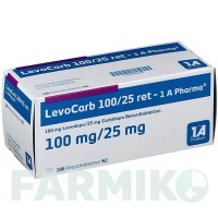 ЛЕВОКАРБ (LEVOCARB) 100/25 таблетки 100 шт - Леводопа, Карбідопа 1 A PHARMA