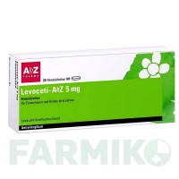 ЛЕВОЦЕТИ (LEVOCETI) 5 мг таблетки 20 шт - Левоцетиризин ABZ PHARMA
