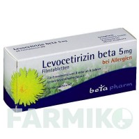 ЛЕВОЦЕТИРИЗИН (LEVOCETIRIZIN) 5 мг таблетки 50 шт - Левоцетиризин BETAPHARM