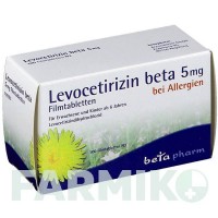 ЛЕВОЦЕТИРИЗИН (LEVOCETIRIZIN) 5 мг таблетки 100 шт - Левоцетиризин BETAPHARM