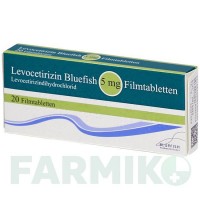 ЛЕВОЦЕТИРИЗИН (LEVOCETIRIZIN) 5 мг таблетки 20 шт - Левоцетиризин BLUEFISH