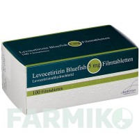 ЛЕВОЦЕТИРИЗИН (LEVOCETIRIZIN) 5 мг таблетки 100 шт - Левоцетиризин BLUEFISH