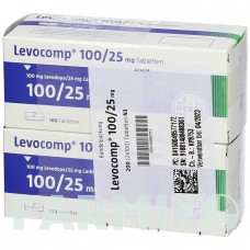 ЛЕВОКОМП (LEVOCOMP) 100 мг/25 мг таблетки 2x100 шт - Леводопа, Карбідопа HEXAL