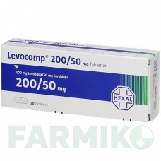ЛЕВОКОМП (LEVOCOMP) 200 мг/50 мг таблетки 30 шт - Леводопа, Карбідопа HEXAL