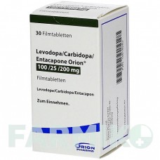 ЛЕВОДОПА (LEVODOPA) 100/25/200 таблетки 30 шт - Леводопа, Карбідопа, Ентакапон ORION