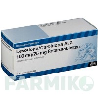 ЛЕВОДОПА (LEVODOPA) 100/25 мг таблетки 100 шт - Леводопа, Карбідопа ABZ PHARMA