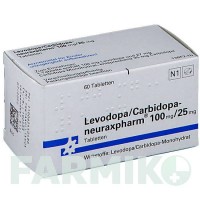 ЛЕВОДОПА (LEVODOPA) 100/25 мг таблетки 60 шт - Леводопа, Карбидопа NEURAXPHARM