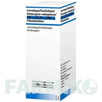 ЛЕВОДОПА (LEVODOPA) 125/31,25/200 таблетки 30 шт - Леводопа, Карбідопа, Ентакапон RATIOPHARM
