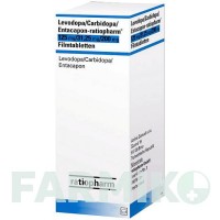 ЛЕВОДОПА (LEVODOPA) 125/31,25/200 таблетки 100 шт - Леводопа, Карбідопа, Ентакапон RATIOPHARM