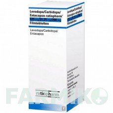 ЛЕВОДОПА (LEVODOPA) 125/31,25/200 таблетки 100 шт - Леводопа, Карбідопа, Ентакапон RATIOPHARM